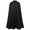 Black, variant on JOANKDMI Unisex Halloween Long Cape Hooded Cloak Full Length Solid Costume Accessories for Role Play Party Wicca Pagan Rituals Fancy Dress