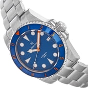 Heritor Automatic Luciano Bracelet Watch W/Date - Navy