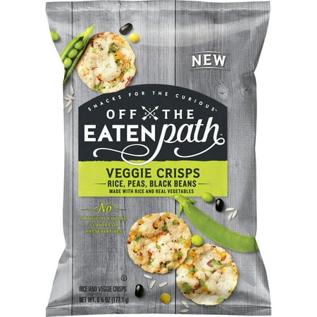 Off The Eaten PathTM Rice Peas Black Beans Veggie Crisps 625 Oz Off The Eaten PathTM Rice Peas Black Beans Veggie Crisps 625 Oz