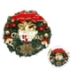 thumbnail image 4 of Guirnalda para Puertas Coronas Navideñas Realistas PVC Favores Fiesta Versátiles, 4 of 9