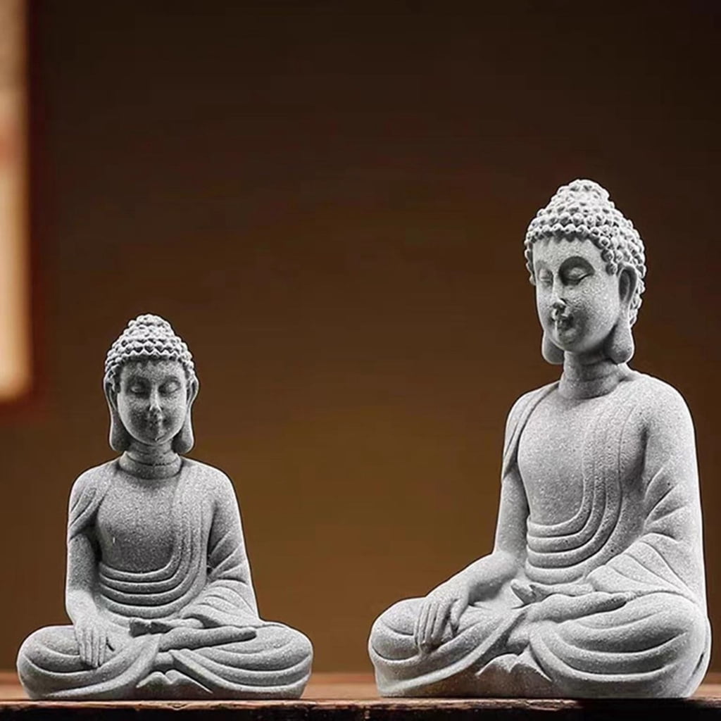 Figure Molds Candle Moulds Buddhas Shape Silicone Crafts Mold Silicone Material