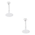 thumbnail image 2 of Ounissouiy Adjustable Doll Stand Display Holder for Figure Dolls   Action 2piezas Blanco 20 centímetros, 2 of 6