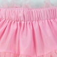 thumbnail image 6 of 0-9T Toddler Baby Kids Girls Fluffy Tulle Pleated Tutu Skirt Princess Ballet Dance Dress Tiered Dresses, 6 of 6