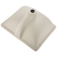 thumbnail image 1 of KFFKFF Undermount Bathroom Sink, 20.28 x 15.16 Inch Rectangular White Ceramic Vessel Sink with Overflow Hole, Under Counter Drop in Modern Lavatory Vanity Bath Wash Bowl Basin, 1 of 9