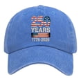 thumbnail image 1 of Unisex Anniversary Print Style Fashion Visor Cap For Outdoor Activities And Everyday Wear Without Restriction, 1 of 4