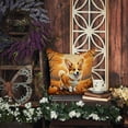 thumbnail image 4 of Corgi Fall Fabric Decorative Pillow 14 in x 14 in, 4 of 4