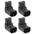 thumbnail image 2 of C14 To C13 Adapter, IEC320 To IEC320 Adapter 4Pcs Plug and Play 2500W  for UPS PDU Server, 2 of 8