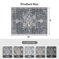 thumbnail image 5 of CHITOOMA 8'x10' Area Rugs for Living Room, Machine Washable Rugs Vintage Area Rug for Bedroom Dining Room Dorm Office with Non-Slip Backing, Stain Resistant Non-Shed Carpet, 5 of 10