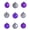 Silver, variant on Nearly Natural Assorted Colors Glass Christmas Ball Ornaments, 101 Count (2.00")