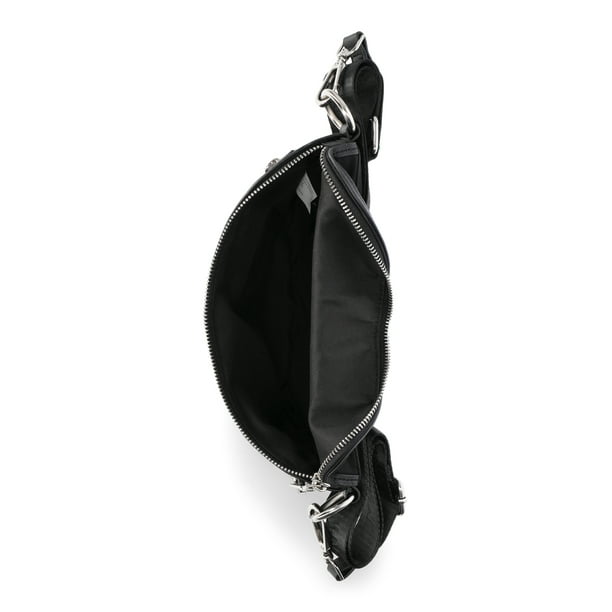 Black fanny pack chain hotsell