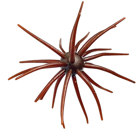 BESTSKY Sea Urchin Lure Sea Bass Fishing Lures, Silicone Simulation Sea Urchin Fishing Bait, Tearproof Urchins Dice Baits for Bass Fishings, for Fish Accessories