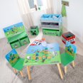 thumbnail image 2 of Ensemble banc et table pliables Minecraft avec boîtes de rangement, 2 of 5