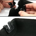 thumbnail image 3 of Riwesomey Estante trasero para paquetes de ABS, carga y cubre paquetes con facilidad usando un soporte negro duradero para estante trasero para Vehículos, repuestos y accesorios Mis, 3 of 6