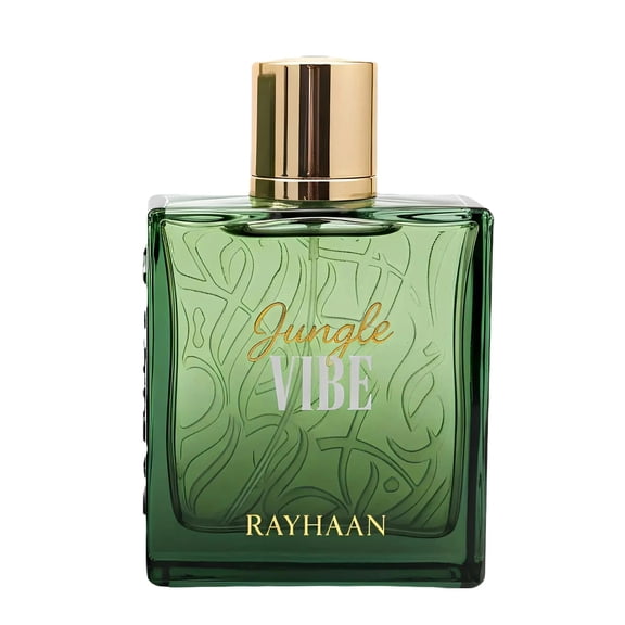 Rayhaan Men's Jungle Vibe EDP Spray 3.3 oz Fragrances 6297001571286