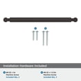 thumbnail image 4 of Amerock Balon 8-13/16 inch (224mm) Center-to-Center Oil-Rubbed Bronze Cabinet Pull, 4 of 6