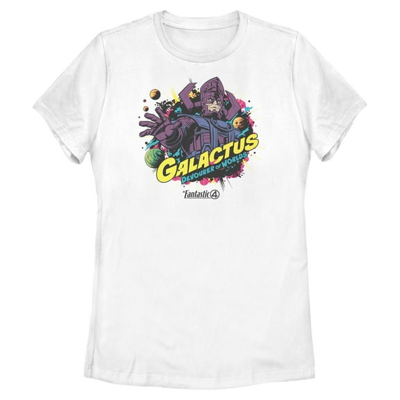 Womens The Fantastic Four: First Steps Galactus Devourer of Worlds T Shirt