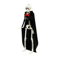 thumbnail image 2 of Mini Skeleton Model Educational Posing Multipurpose Simulated Halloween Skeleton black, 2 of 9