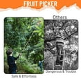thumbnail image 3 of Outopee Fruit Pole 13FT with Telescopic Handle for Efficient Gardening and Fruit Picking Tool, 3 of 7