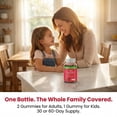 thumbnail image 2 of CogniTune Methylfolate Gummies for Kids and Adults - L-Methylfolate 1000mcg 5-MTHF Folate Supplement - Strawberry Chewable Vitamin B9 -120 Count, 2 of 9