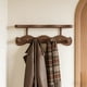 thumbnail image 5 of Contenedores de almacenamiento, perchero de pared con ganchos, antioxidante, con 4 ganchos para baño, cocina, sala de estar, toallas, abrigos, sombreros, herramientas, etc. Gancho de madera., 5 of 6