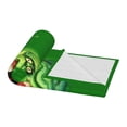 thumbnail image 3 of Ghostbusters Slimer Blanket Luxury Soft Fuzzy Flannel Fleece Throw Blanket Decor Gift For Bed Sofa Couch Car 60x50in, 3 of 7