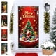 thumbnail image 1 of Cortina Navideña para Puerta de 35 X 72 Pulgadas, Decoración Navideña para Puerta y Pared, Festival, Fiesta, 1 of 7