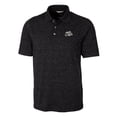thumbnail image 2 of Men's Cutter & Buck  Black Omaha Storm Chasers Advantage Tri-Blend Space Dye Polo, 2 of 3
