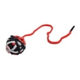 thumbnail image 1 of Pelotas de juguete para gatos, pelota chirriante para perros con cascabel, juguete de entrenamiento, suave y resistente a las mordeduras. Rojo, 1 of 9