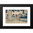 thumbnail image 2 of Utagawa Kuniyoshi 18x13 Black Modern Framed Museum Art Print Titled - Moriya Pursuing Prince Shotoku Who Disappears into a Tree (circa 1840), 2 of 5