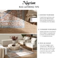 thumbnail image 5 of Nourison Cozy Modern Scandinavian Indoor Area Rug Ivory Black 3'11"x5'11", 5 of 13