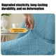 thumbnail image 5 of HWRETIE - Fundas para taburetes de bar redondos con bandas elásticas,funda de terciopelo antideslizante y resistente,protección de asiento de tela suave para sillas de comedor y oficina, 5 of 6