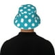 thumbnail image 5 of Balery Sky Blue And White Polka Dot Sombreros para el sol para hombre y mujer, sombrero de pescador con UPF 50+, 5 of 6