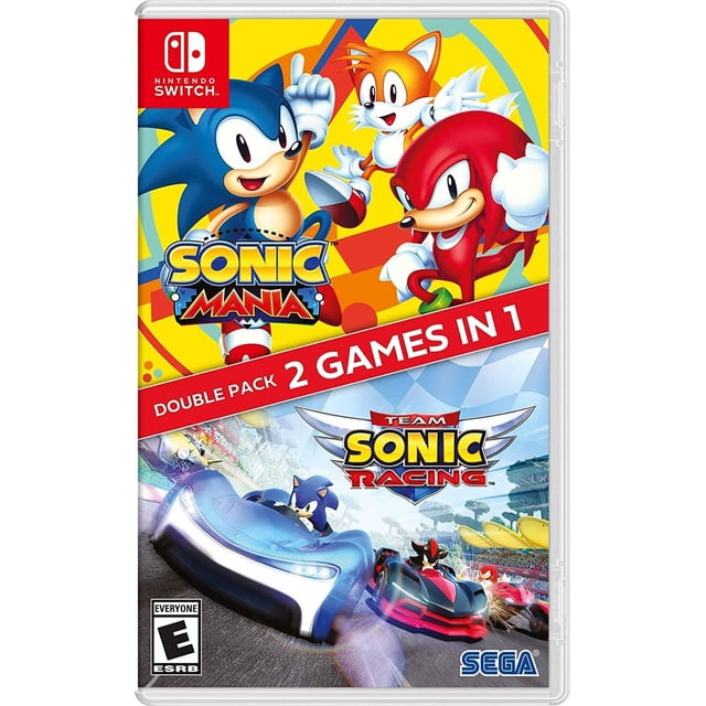 Sonic Mania + Team Sonic Racing Double Pack - Nintendo Switch Nintendo Switch Game