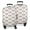 White Buffalo Skull, variant on White Buffalo Skull Flower Pattern Luggage Cover Fashion Suitcase Cover Baggage Covers Fit 25-28 Inch Luggage (Go Travel)