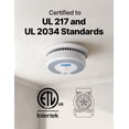 thumbnail image 2 of X-Sense Interconnected Smoke & Carbon Monoxide Alarm, 10-Year Battery Powered Detector, Links 24 Devices, 3 PACK, XP0H-WN, 2 of 9