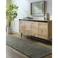 thumbnail image 7 of Hauteloom Maral Jute Living Room, Bedroom Area Rug - Contemporary - Cloud Gray - 18" Sample, 7 of 7