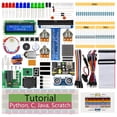 thumbnail image 1 of Freenove Ultrasonic Starter Kit for Raspberry Pi 5 4 B 3 B+ 400 Zero 2 W, 820-Page Detailed Tutorial, Python C Java Scratch Processing Code, 171 Items, 108 Projects (Raspberry Pi NOT, 1 of 10