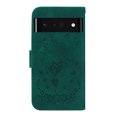 thumbnail image 4 of SaniMore for Google Pixel 7 Pro 6.7" Magnetic Wallet Case, PU Leather Case with Card Slot Kickstand & Wrist Strap Shockproof Protective Case for Google Pixel 7 Pro Women Men, Green, 4 of 8