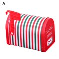 thumbnail image 1 of Caja de dulces creativa a prueba de humedad color brillante Navidad Santa buzón contenedor de galletas para fiesta, 1 of 5