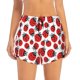 thumbnail image 2 of Balery Cartoon Ladybug Pantalones cortos deportivos para mujer con forro y dos bolsillos, elásticos, para entrenamiento, gimnasio, yoga-X-Large, 2 of 7