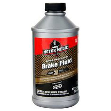 Niteo Motor Medic M4332 DOT 3 Super Heavy Duty Brake Fluid - 32 oz