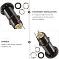 thumbnail image 3 of OULII 1Pcs Metal Cylinder Flush Mount Stereo Socket Electric Guitar Parts, 3 of 5
