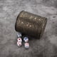 thumbnail image 4 of Vogacara Manual Straight Dice Cup Set Funny Dice Game Entertainment Pattern Sieve Bowl Lightweight Box Clubs Egyptian Wear-resistant Cup Type2 NO2, 4 of 6