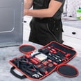 thumbnail image 2 of Household Hand Tools 86 Piece Tool Set With Roll-Up Bag by Stalwart (Hammer Wrench Set Screwdriver Set Pliers) - Great for the Home or Car, 2 of 10