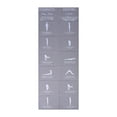 thumbnail image 2 of Vsenkes Foldable Exercise Mat Soft 5mm Pad for Workouts Indoor Outdoor Training Gray, 2 of 9