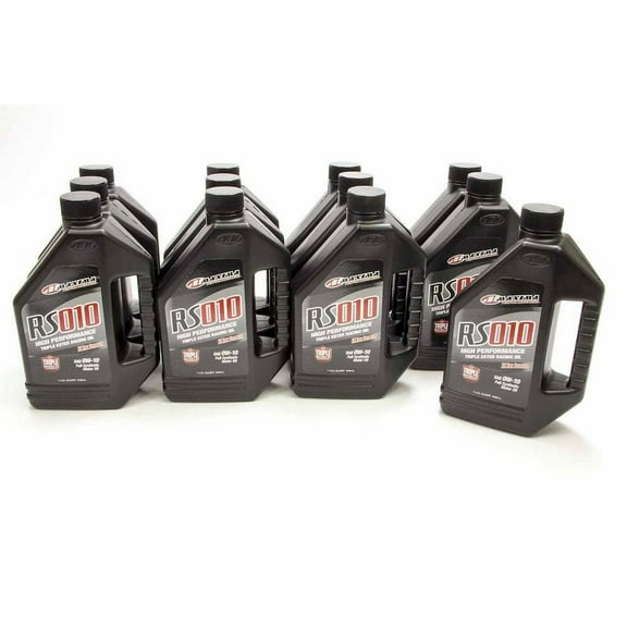 Maxima Racing Oils 0w10 Synthetic Oil Case 12x1 Quart RS010