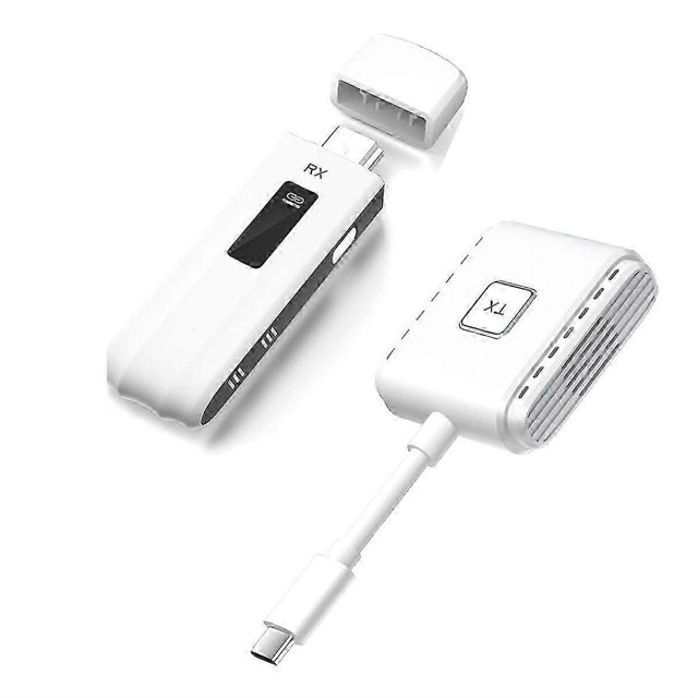 Wireless TYPE-C Video Transmitter and Receiver Extender Kit Display Adapter Dongle for TV Monitor P