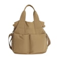 thumbnail image 2 of Women's Casual Shoulder Bag Student Class Handheld Bag Nylon Tote Bag Large Capacity Commute Crossbody Bag, 2 of 6