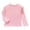 Pink, variant on Uobin Girls Crew Neck Long Sleeve Base Layer T‑Shirt, Ruffle Fly‑Sleeve Solid Casual Pullover Undershirt for Little Big Girls Fall Winter 2‑10 Years