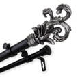 thumbnail image 1 of InStyleDesign  Exult 1 inch Diameter Adjustable Double Curtain Rod, 1 of 5